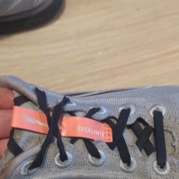 Altra Gray and Orange Athletic Shoes - Picture 3 of 6